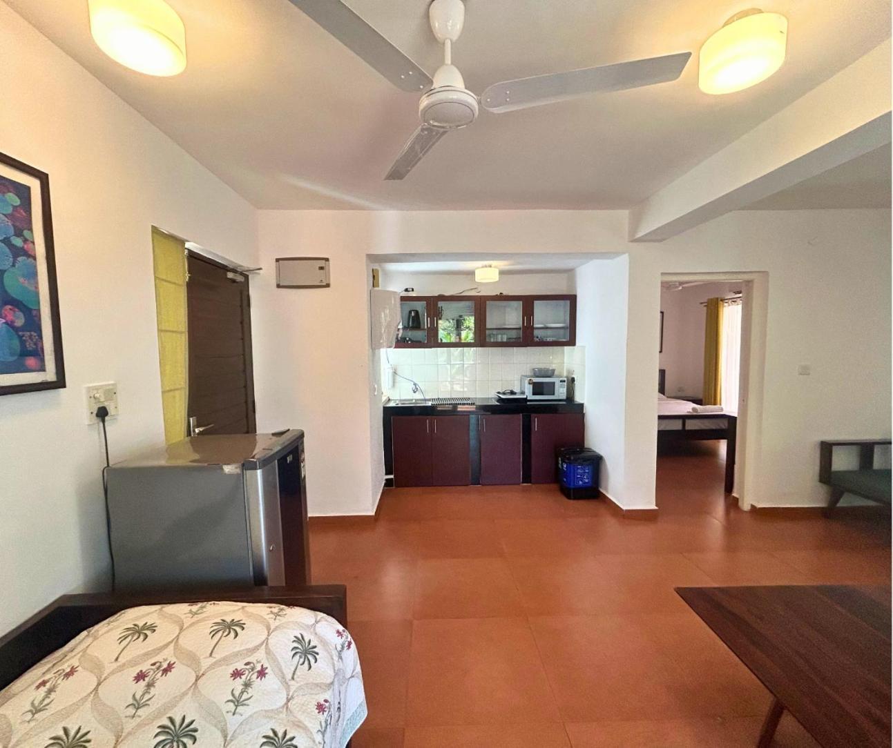 Jungle Hut-Annabelle'S Beach Apartments At Bernard Simao,Calangute,Goa Candolim Buitenkant foto