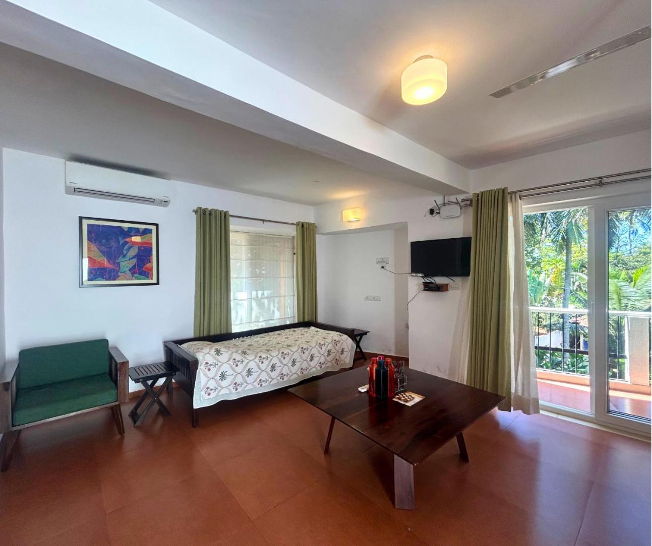 Jungle Hut-Annabelle'S Beach Apartments At Bernard Simao,Calangute,Goa Candolim Buitenkant foto