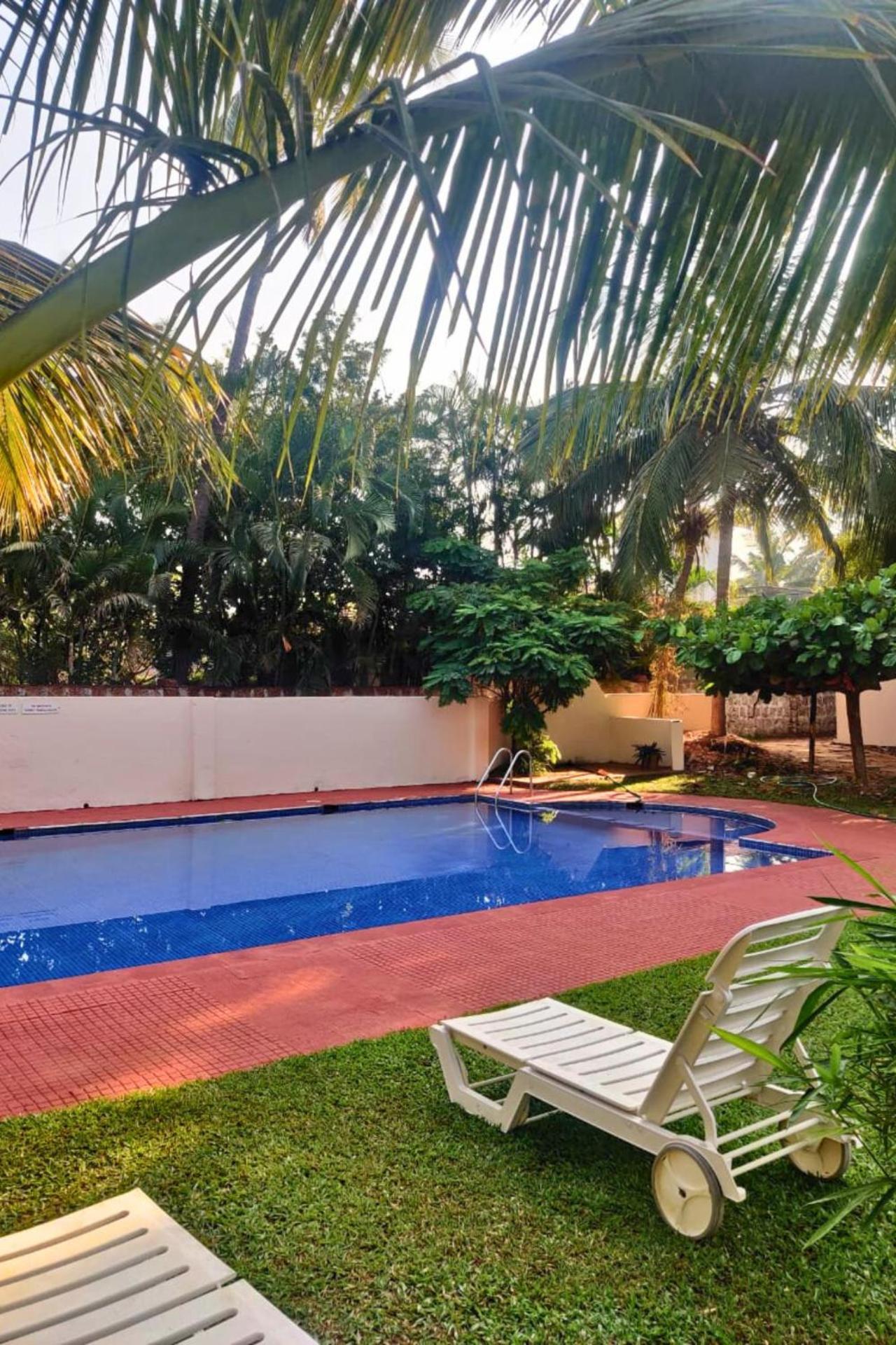 Jungle Hut-Annabelle'S Beach Apartments At Bernard Simao,Calangute,Goa Candolim Buitenkant foto